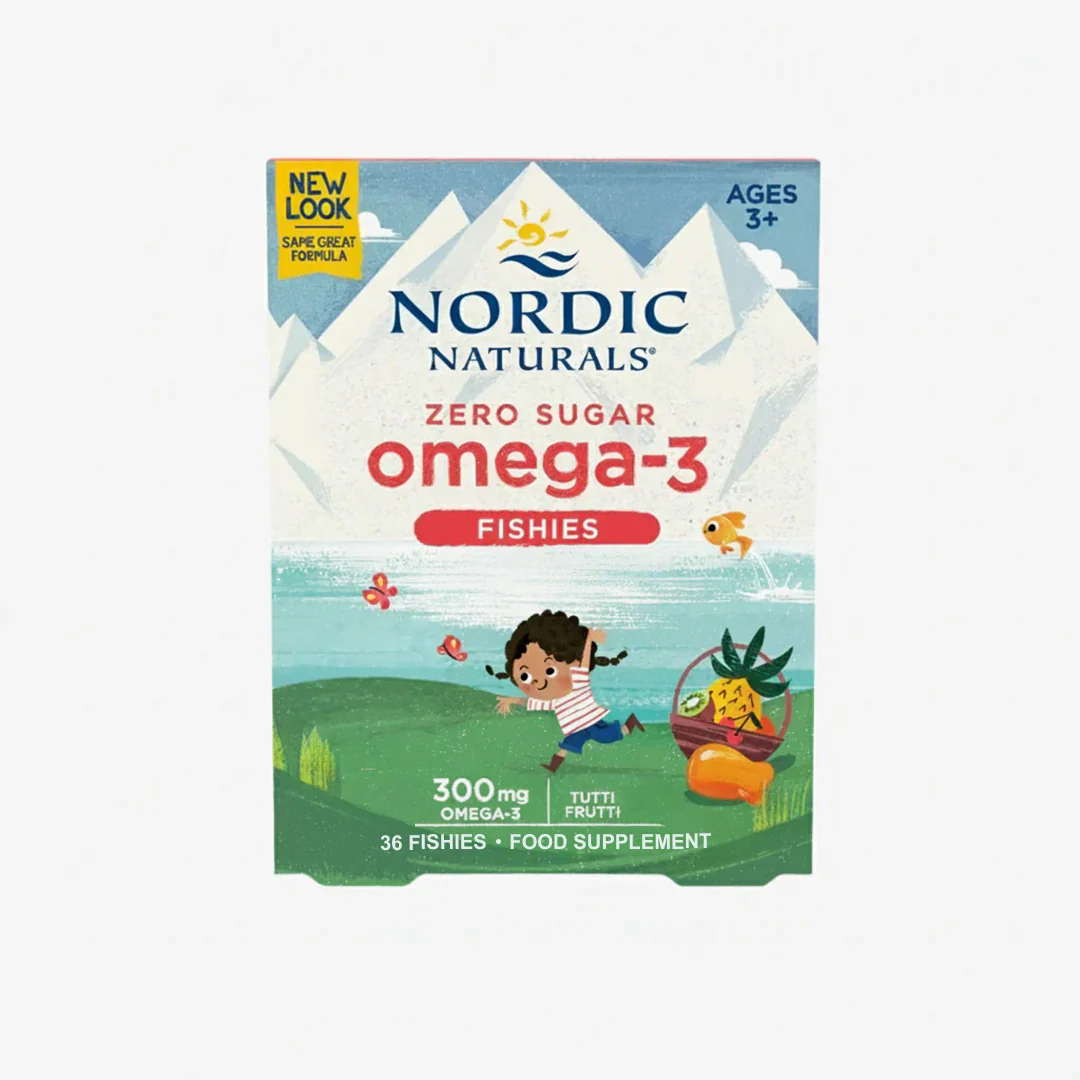 Zero Sugar Omega-3 Fishies - Tutti Frutti