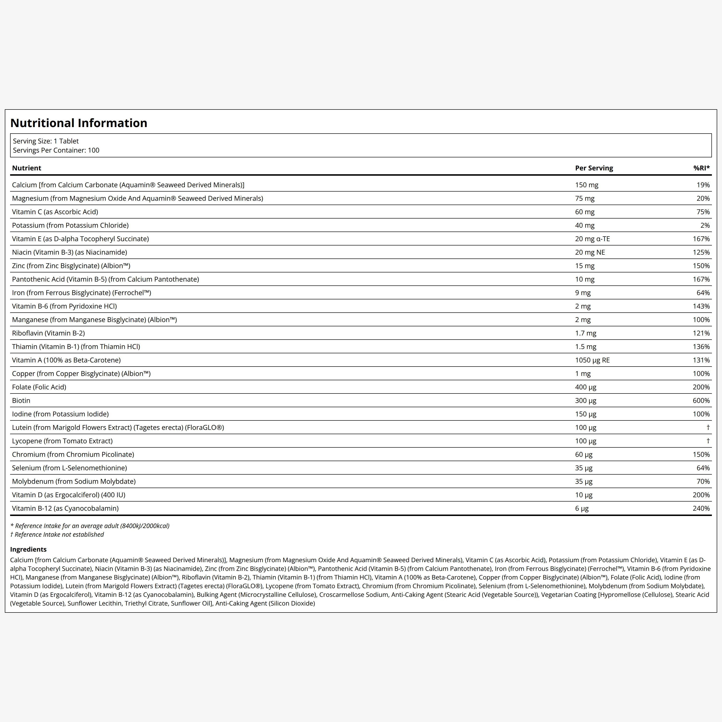 Daily Vits™ Tablets - Image 2