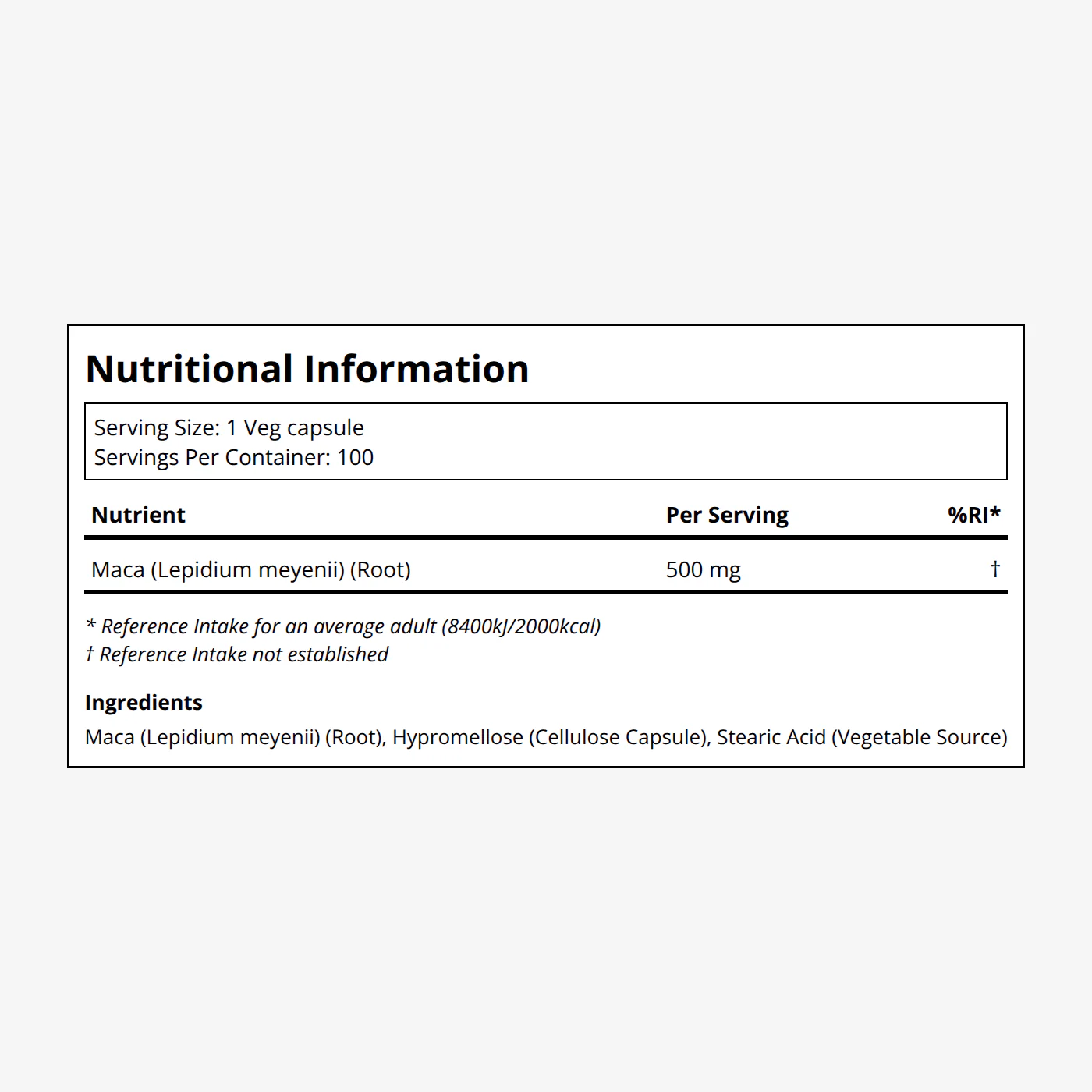 Maca 500 mg - Image 2