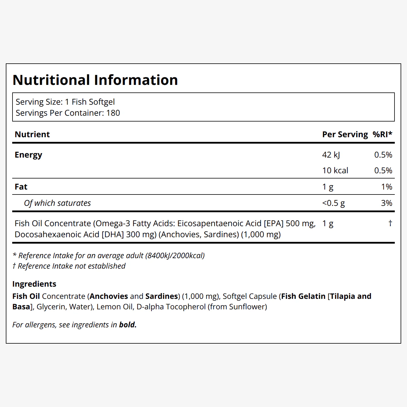 Ultra Omega - 3 Fish Oil - Image 2