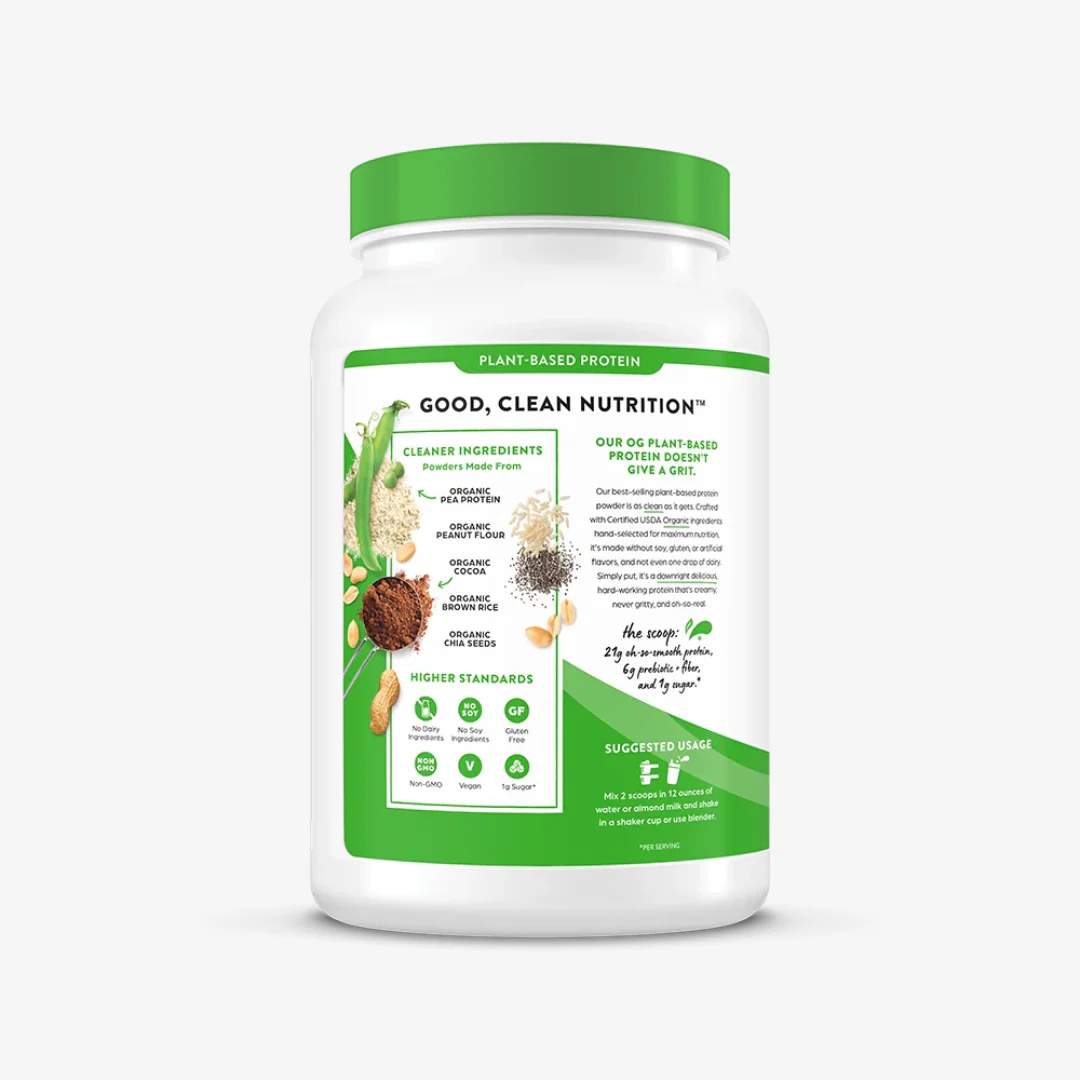 Organic Protein Powder - Chocolate Peanut Butter - Image 4