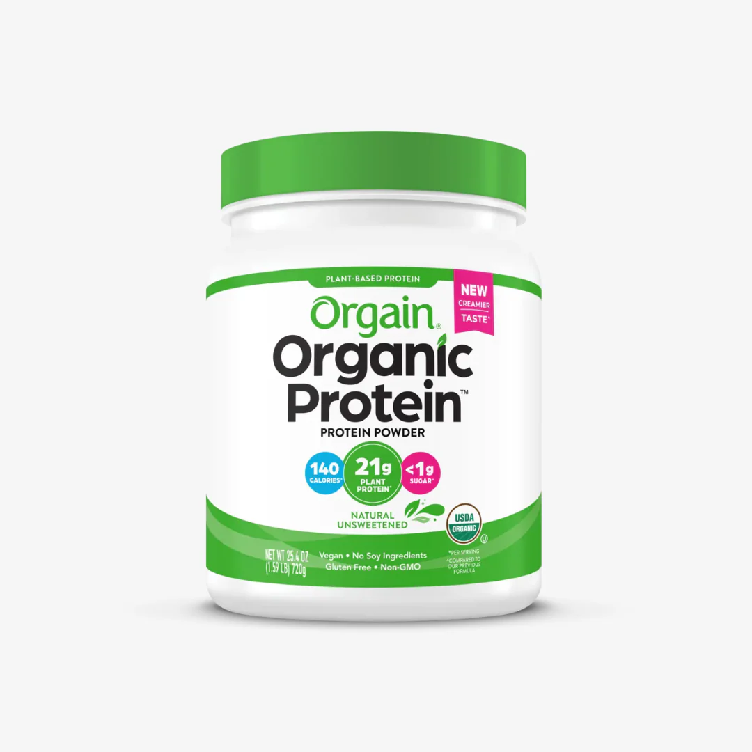 Organic Protein Powder - Natural Unsweetened