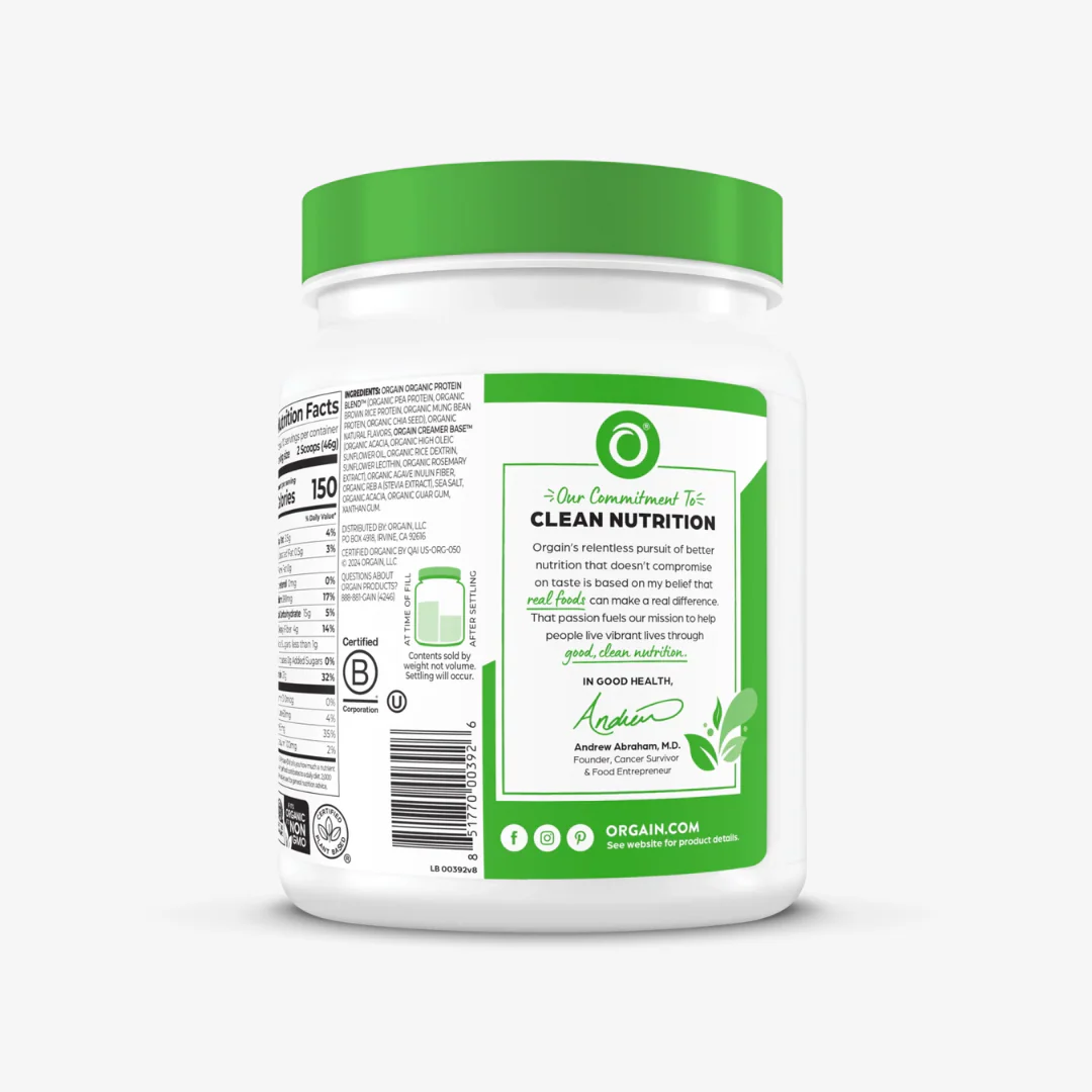 Organic Protein Powder - Vanilla Bean - Image 3
