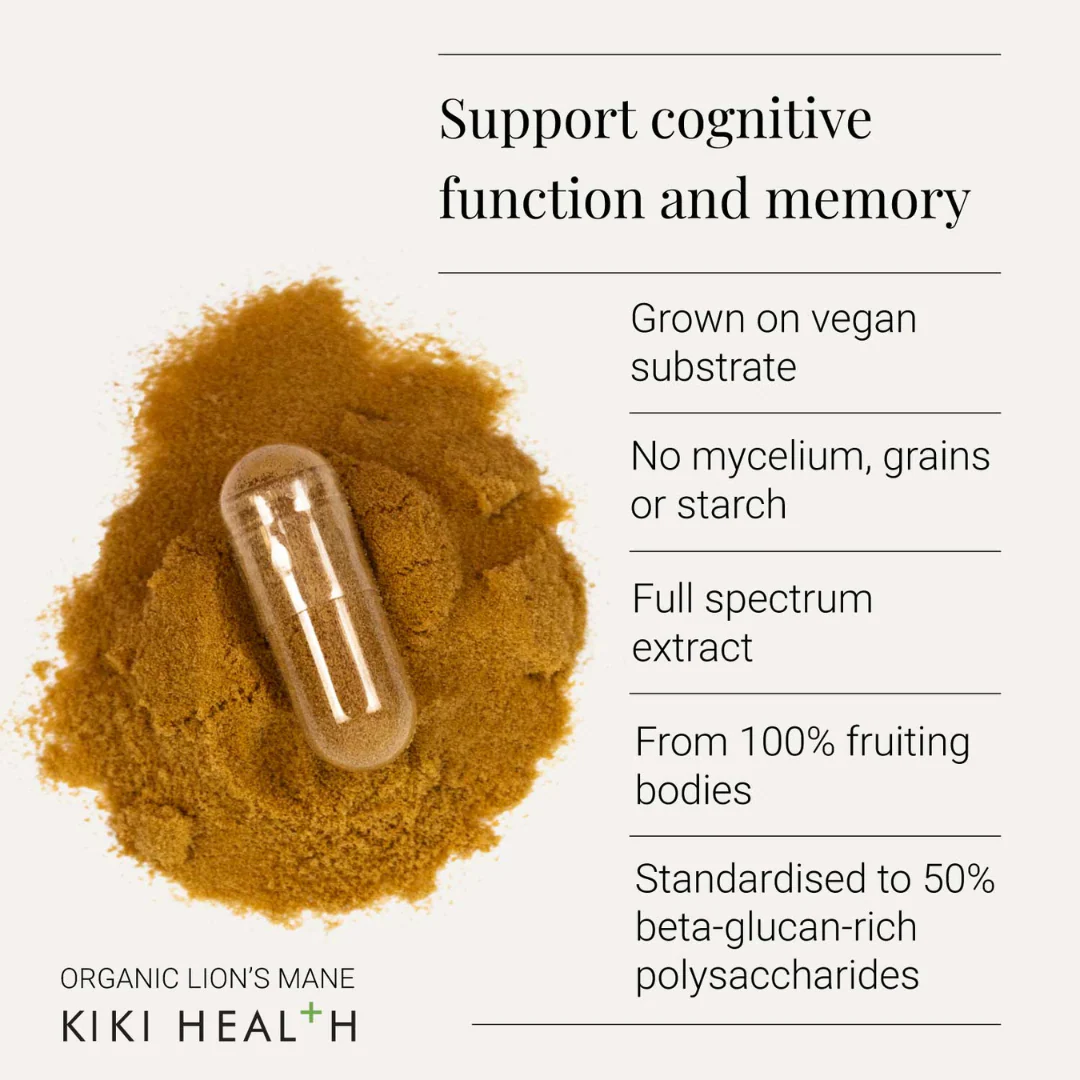 Organic Lion's Mane Mushroom Extract - Image 2