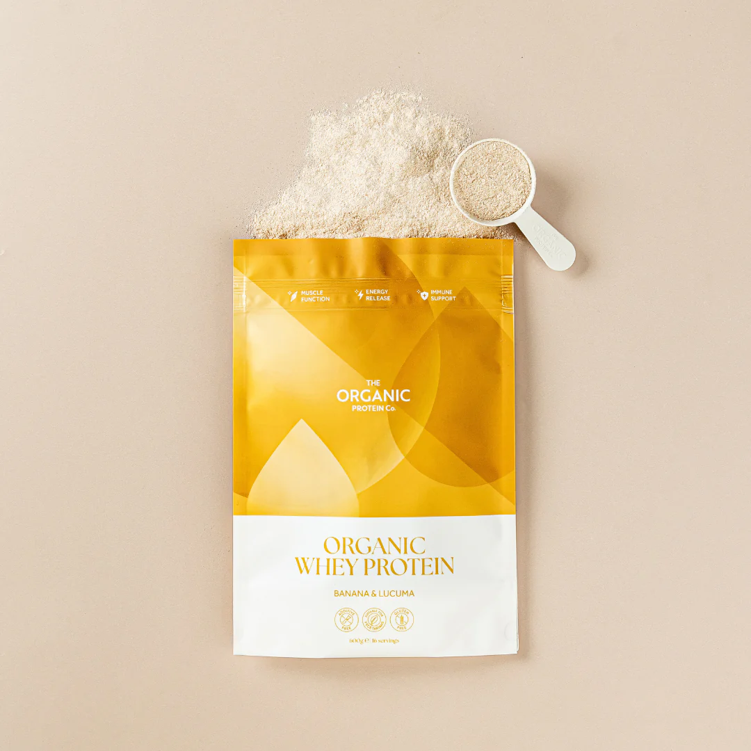 Organic Whey Protein Powder - Banana & Lucuma - Image 3