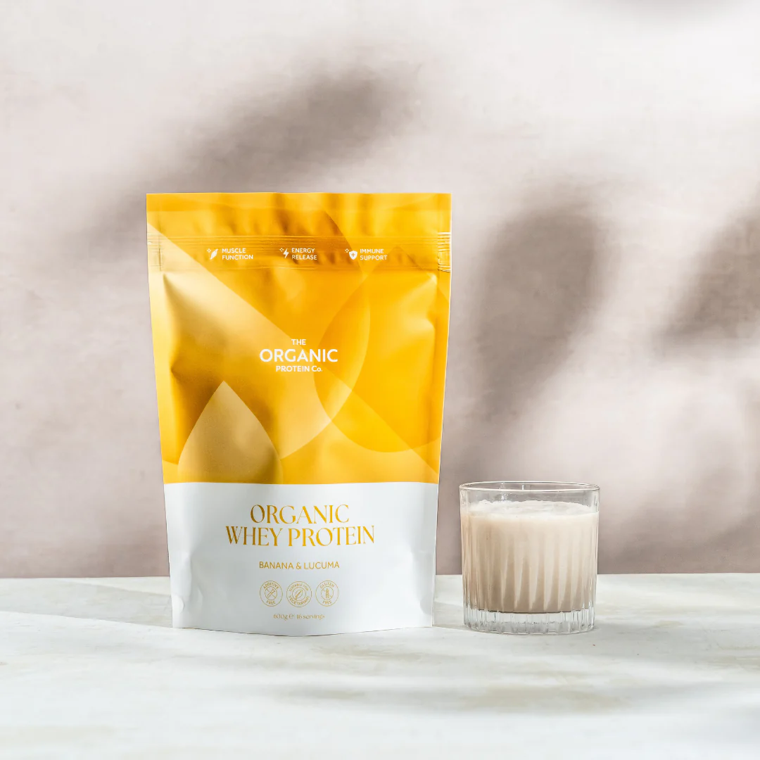 Organic Whey Protein Powder - Banana & Lucuma - Image 4
