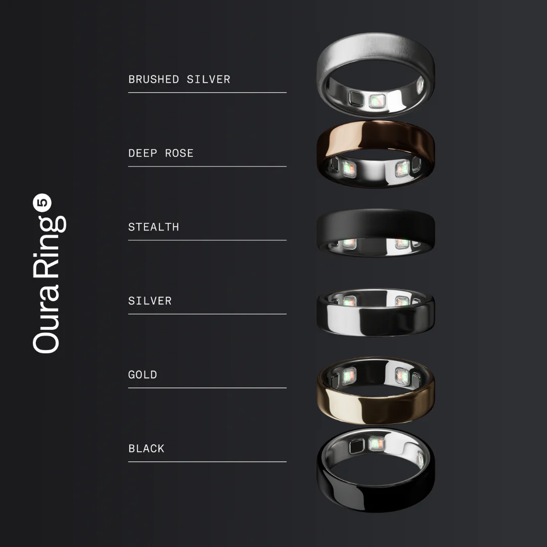 Oura Ring Cooper - Black - Image 6