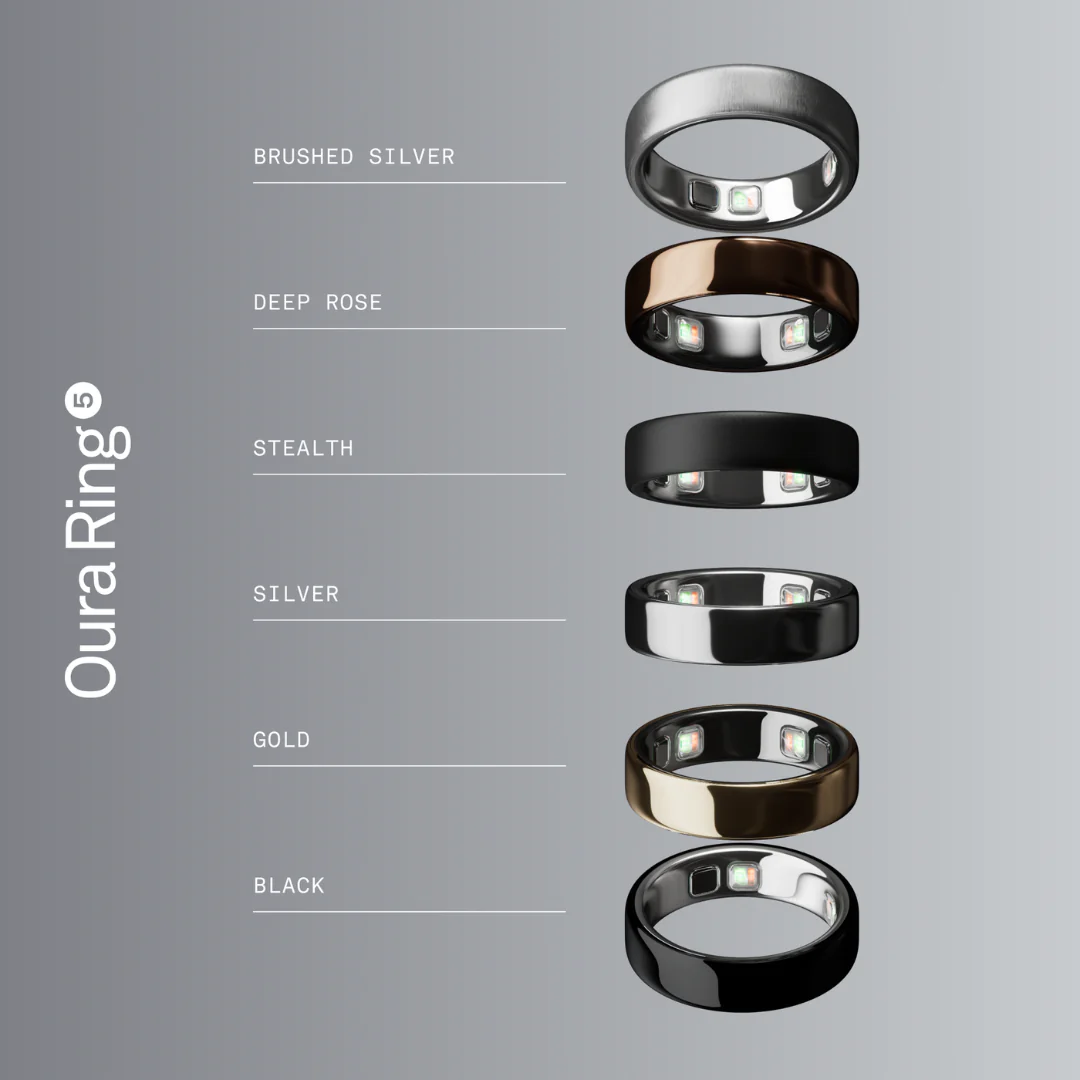 Oura Ring Cooper - Brushed Silver - Image 6