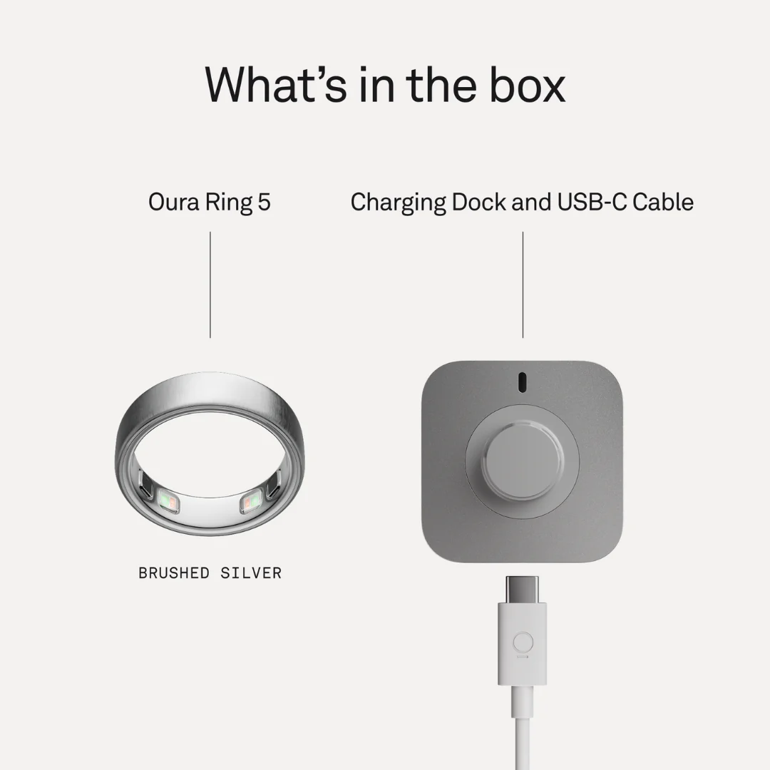 Oura Ring Cooper - Brushed Silver - Image 7