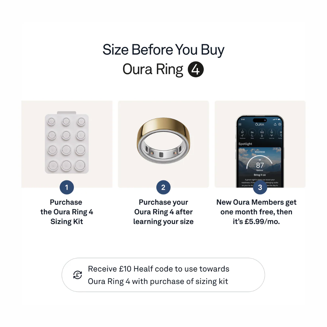 Oura Ring 4 - Gold - Image 3
