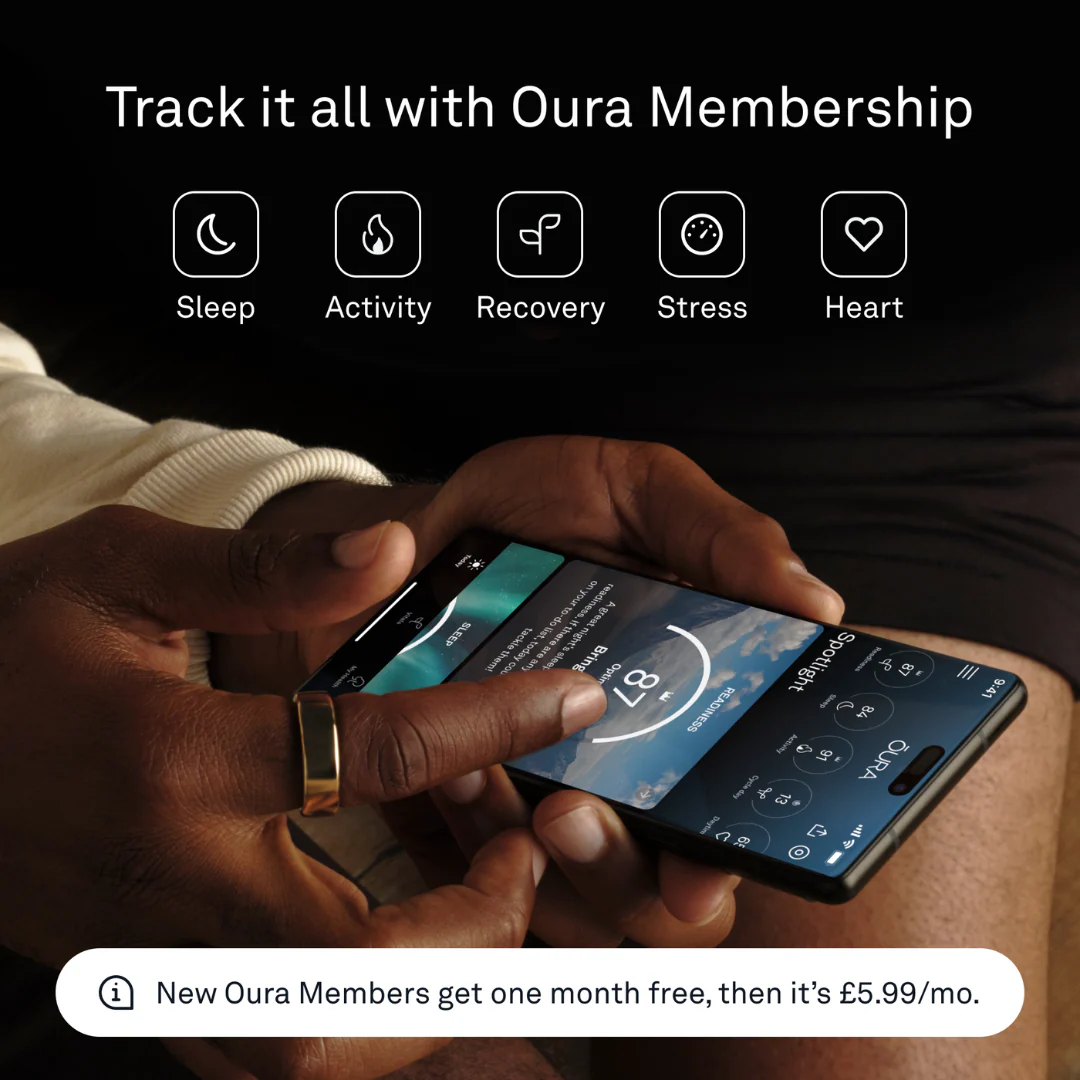 Oura Ring Gen3 Horizon - Gold - Image 6