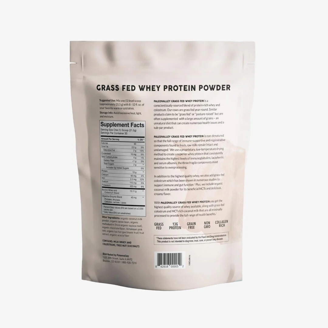 Grass Fed Whey Protein With Colostrum - Whey - Image 4