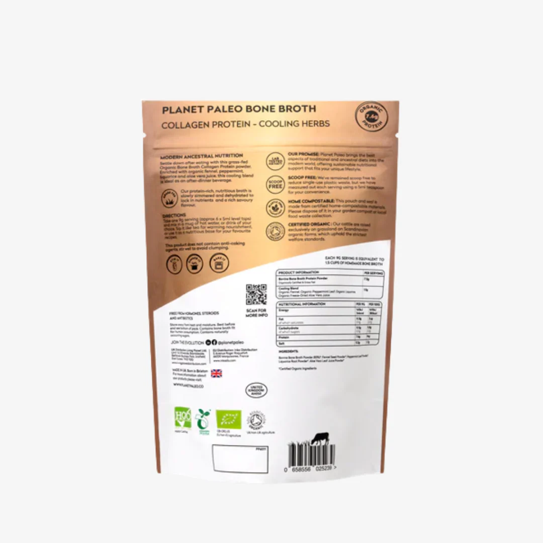 Organic Bone Broth Collagen Protein - Cooling Herbs - Image 2