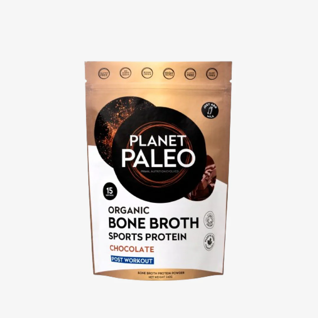 Organic Bone Broth Sport Protein - Chocolate - Image 3