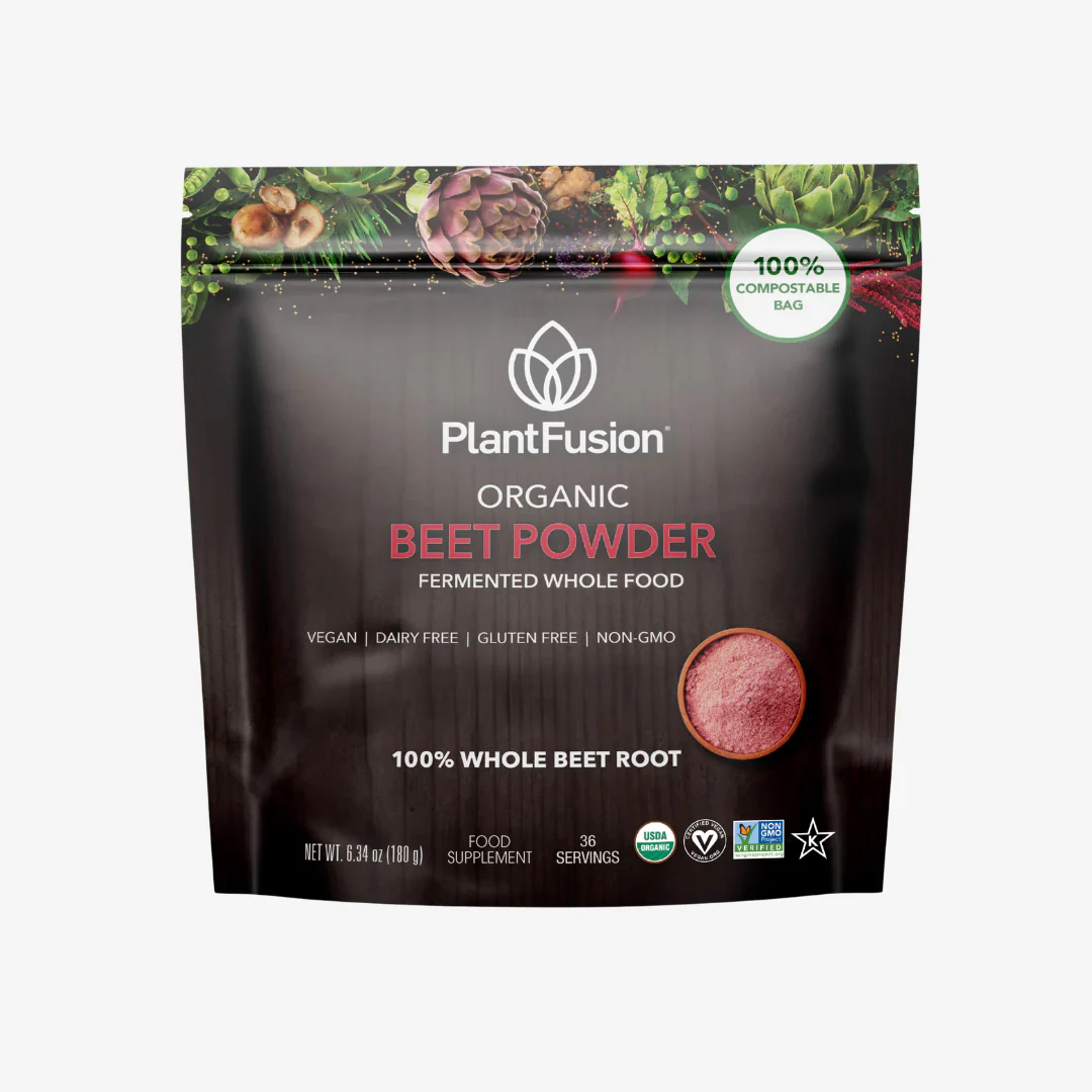 Organic Fermented Beet Powder - COMPOSTABLE BAG