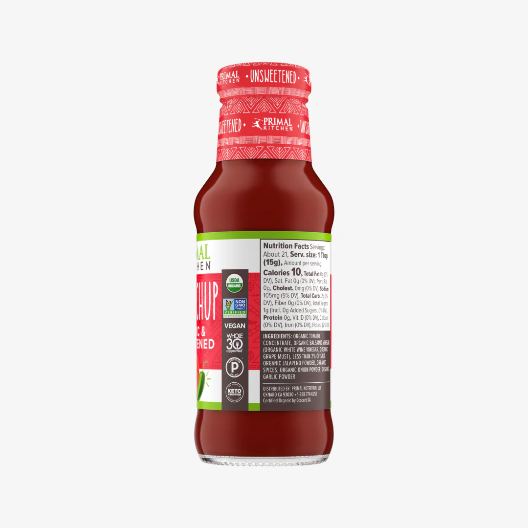 Unsweetened Organic Spicy Ketchup - Image 2