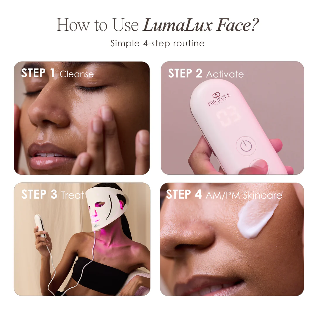 LumaLux Face Pro LED Red Light Therapy Mask - Image 10