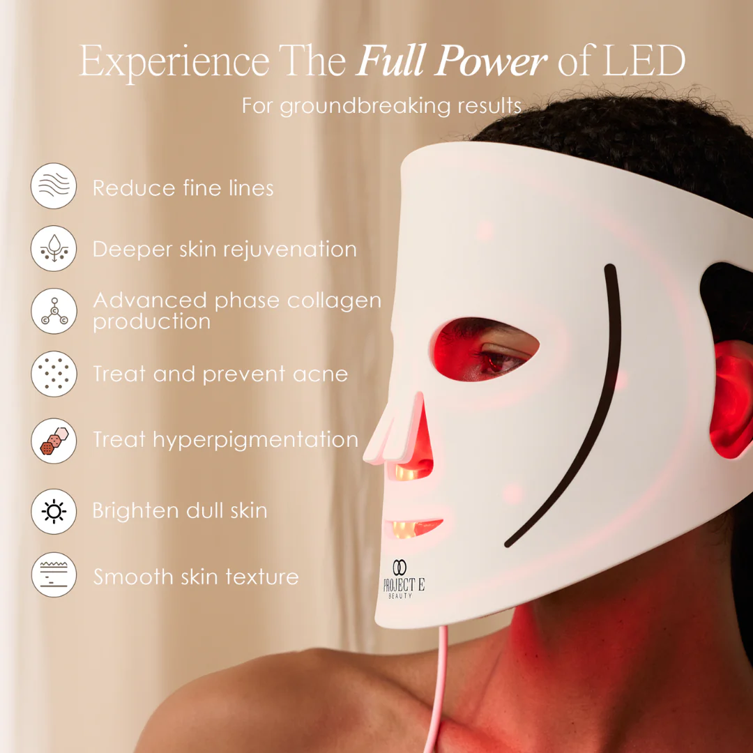 LumaLux Face Pro LED Red Light Therapy Mask - Image 2