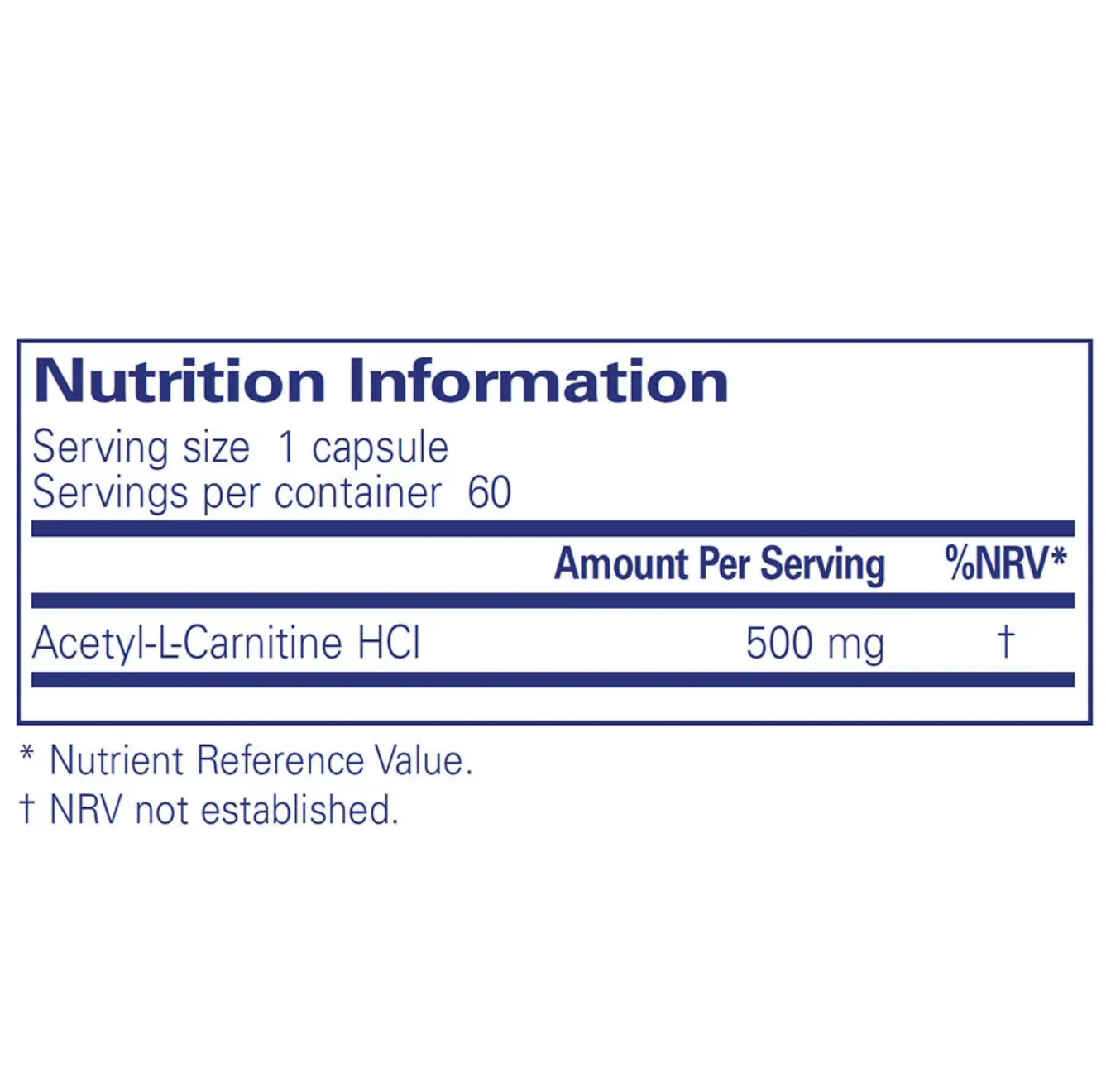 Acetyl-L-Carnitine 500 mg - Image 2