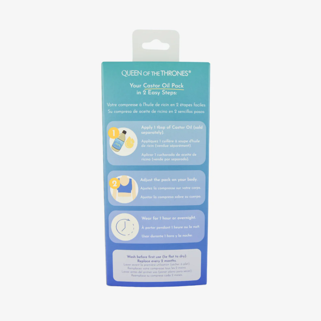 Castor Oil Pack for Pelvis and Hips - Image 2