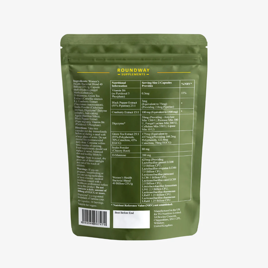 Cranberry, D-Mannose & Lactobacillus Blend Capsules - Image 2