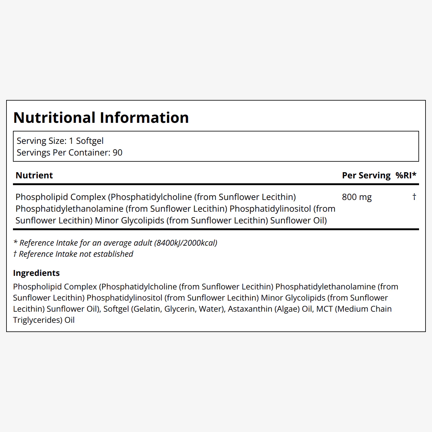 Optimal PC Softgels - Image 2