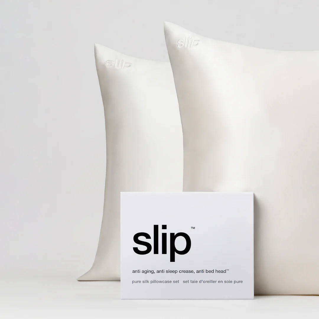 Pure Silk Queen Pillowcase Duo - White - Image 4