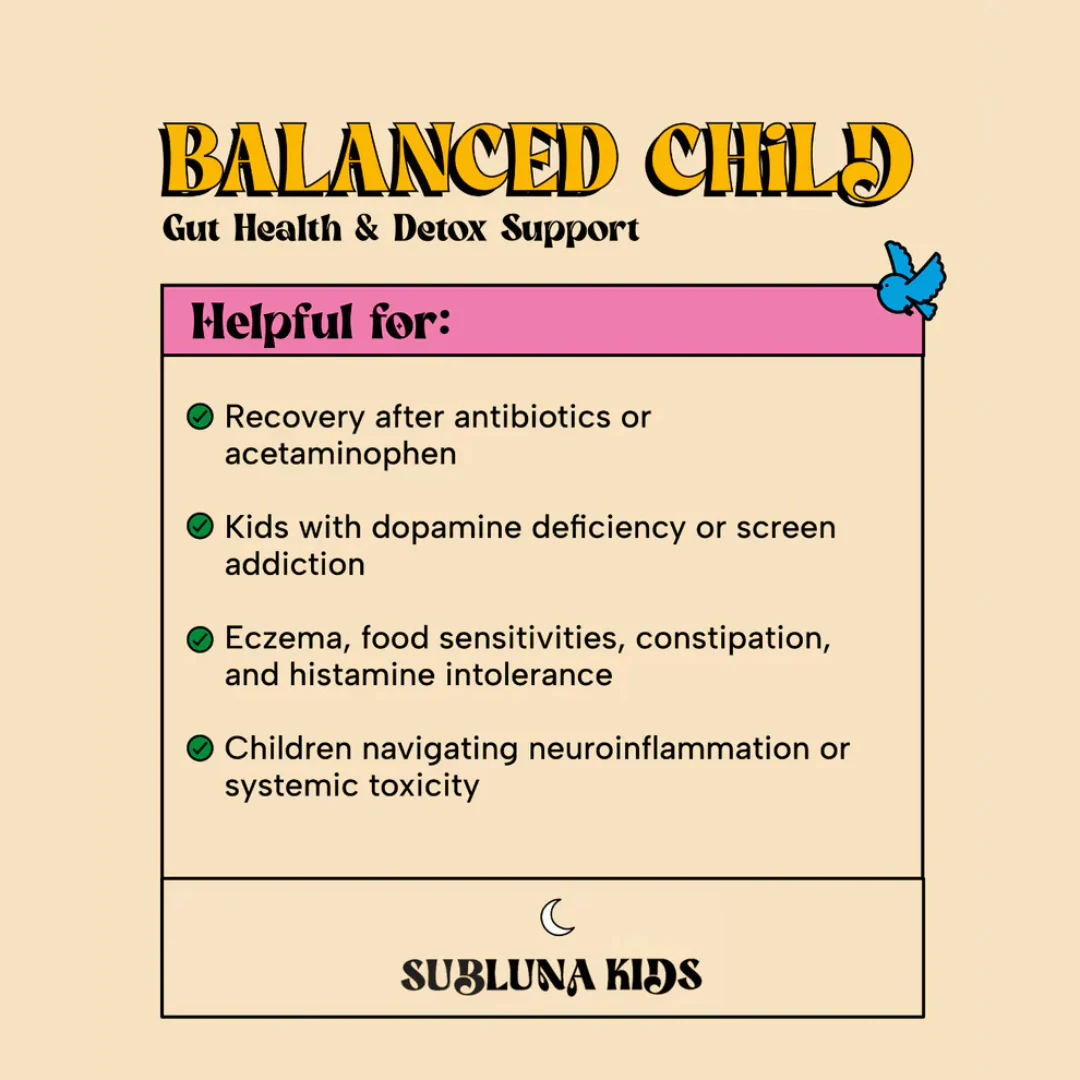 SubLuna Kids Balanced Child: Detox & Gut Gummy - Image 4
