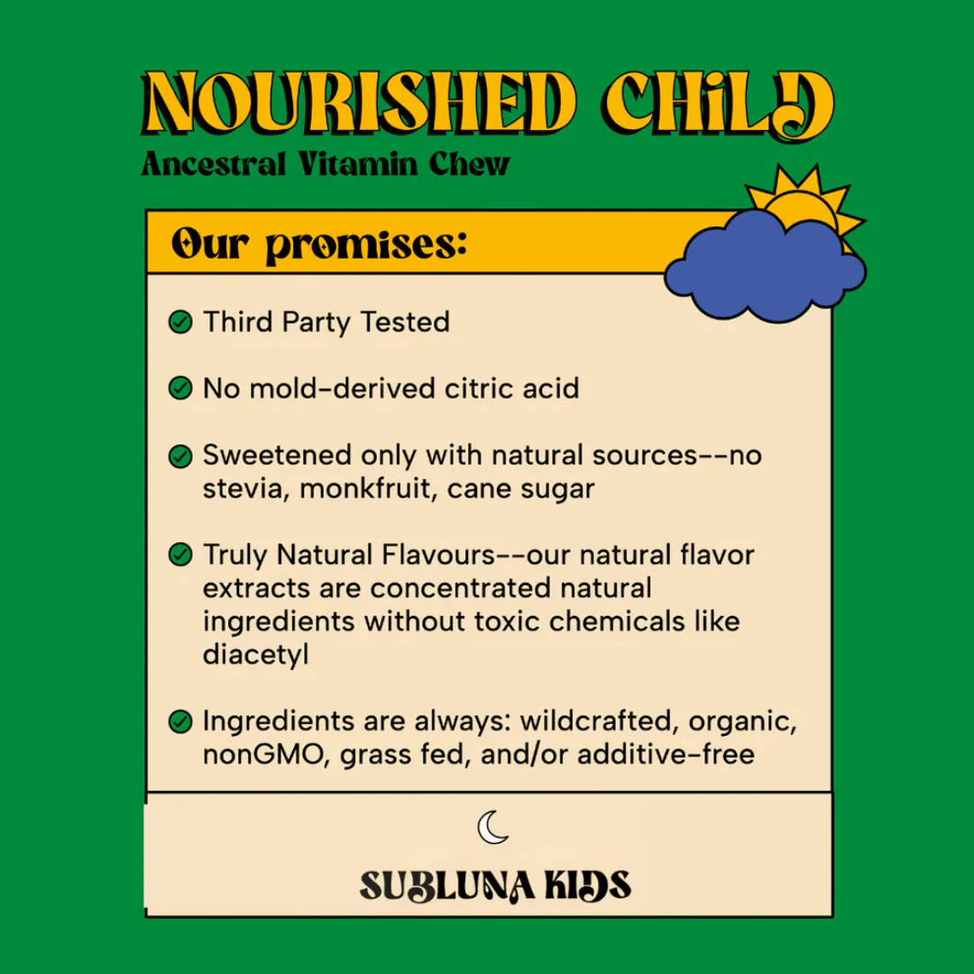 SubLuna Kids Nourished Child: Ancestral Vitamin Gummy - Image 10