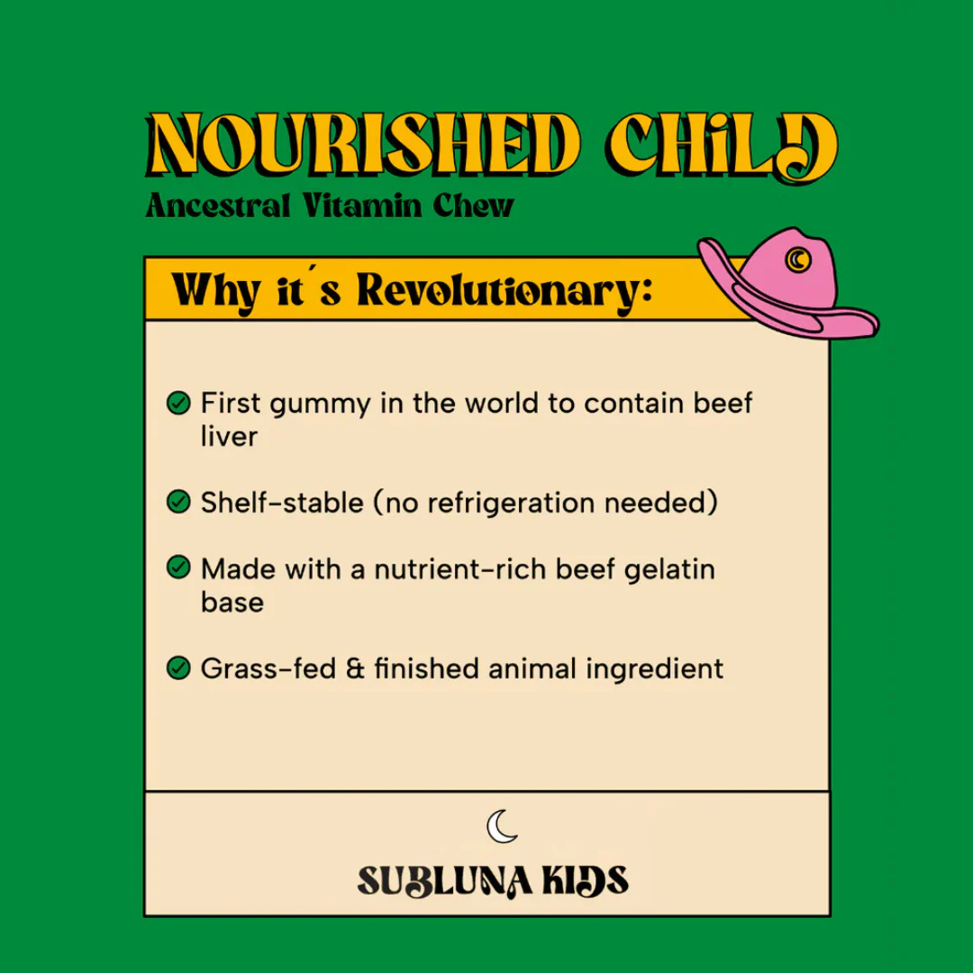 SubLuna Kids Nourished Child: Ancestral Vitamin Gummy - Image 9
