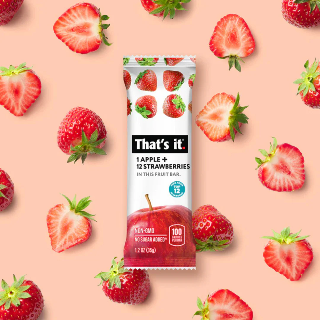 Apple + Strawberry Fruit Bars - Image 5