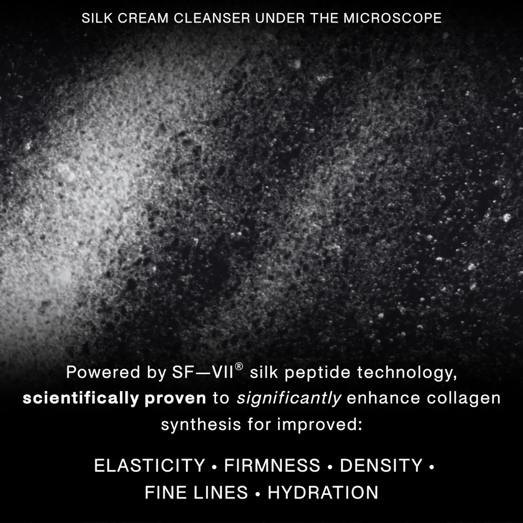 Silk Peptide Cream Cleanser for Softer and Smoother Skin - Image 4