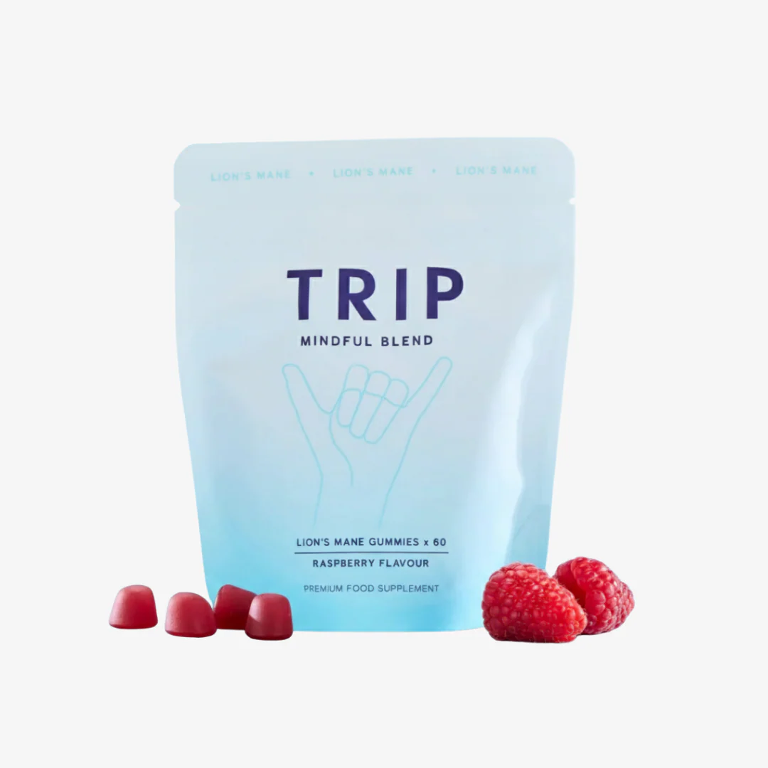 Raspberry Lions Mane Gummies
