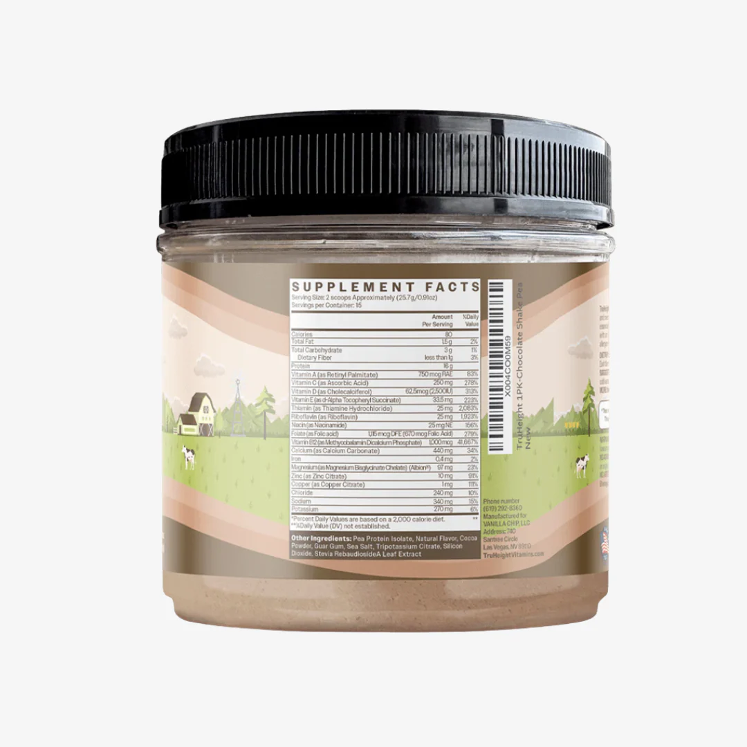Growth Plant Protein Shake - Chocolate - Image 4