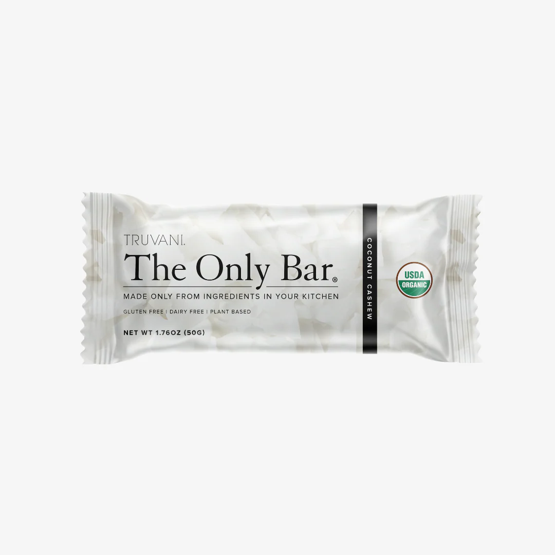 The Only Bar - Plant Based Organic Snack Bar - Coconut Cashew