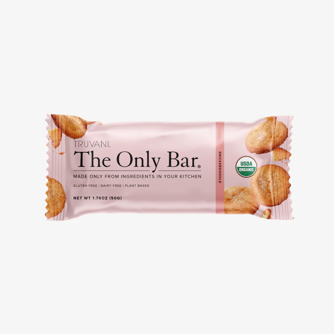 The Only Bar - Plant Based Organic Snack Bar - Snicker Doodle