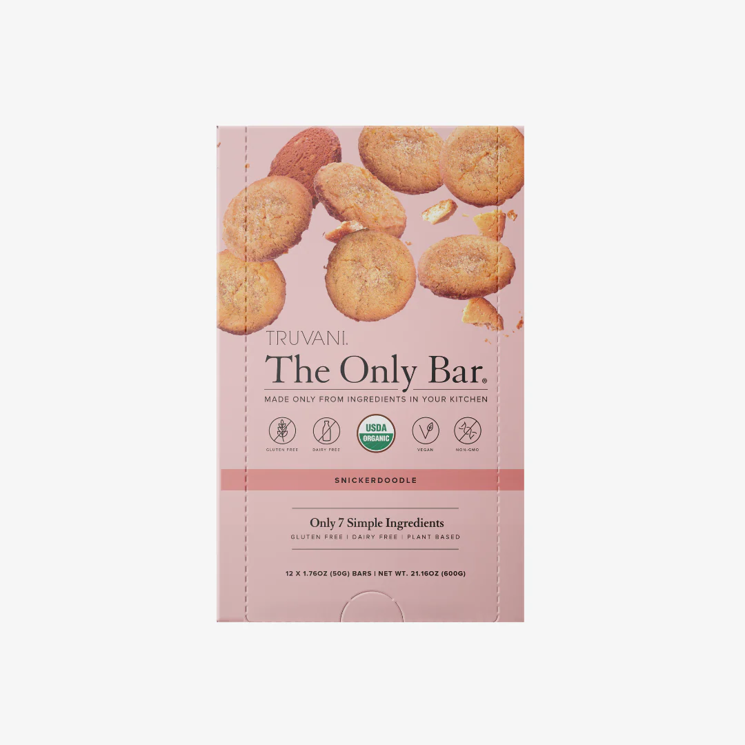 The Only Bar - Plant Based Organic Snack Bar - Snicker Doodle - Image 3