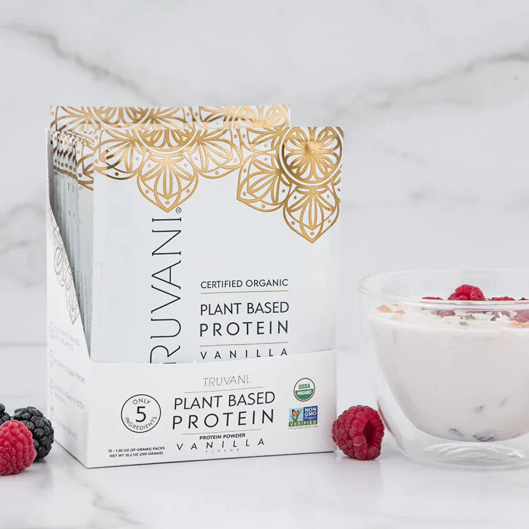 Vanilla Plant Protein Powder - Travel Kit - Image 4