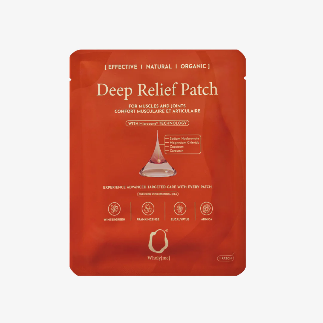 Deep Relief Patch with Patented Microcone Technology