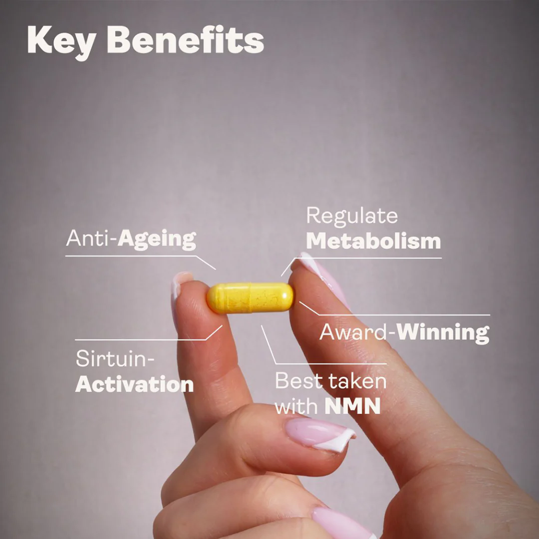 Preservage (Trans-Resveratrol, Curcumin, Quercetin, BioPerine) 410mg - Image 2